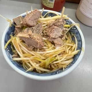 ネギ塩メンマチャーシュー麺大盛　半ネギ丼(ラーメンショップ 122号騎西店)