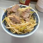 ネギ塩メンマチャーシュー麺大盛　半ネギ丼(ラーメンショップ 122号騎西店)