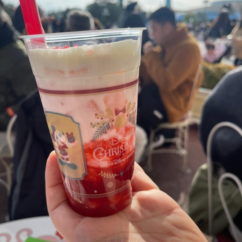 タピオカドリンク 苺ミルク(リフレッシュメントコーナー)