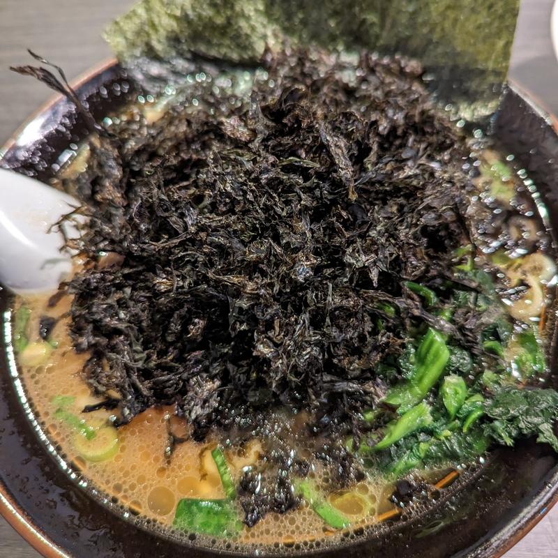 横浜岩のりラーメン(よこはま軒 三川店)