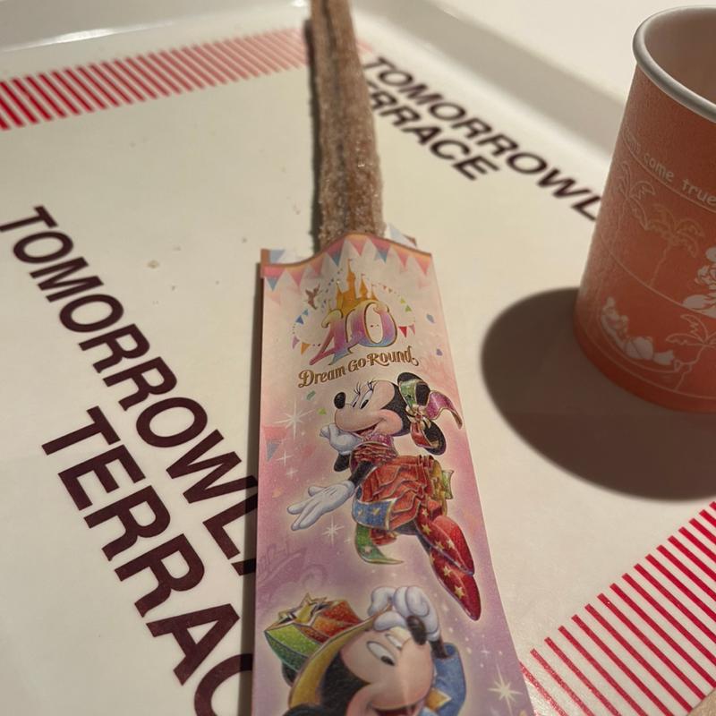 ミッキーチュロス(シナモン)(トゥモローランド・テラス)