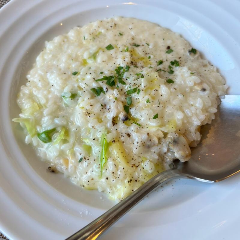 アサリとキャベツのクリームリゾット(Pizzeria Mio ピッツェリア ミオ)