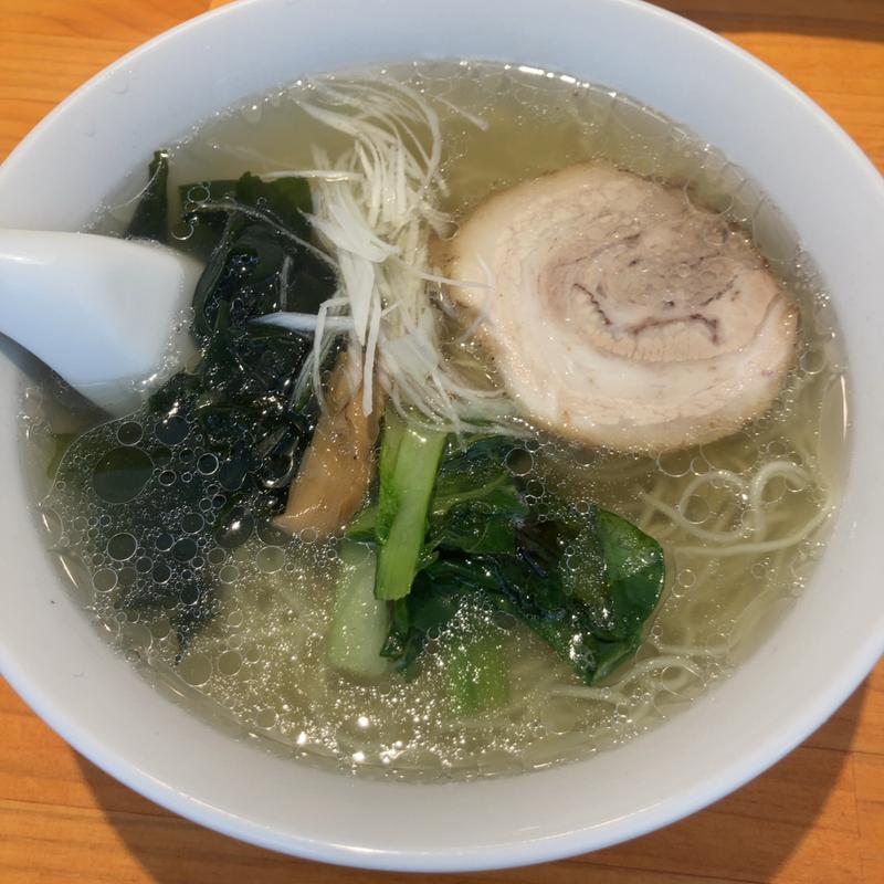 塩スープそば(中華 有昌)