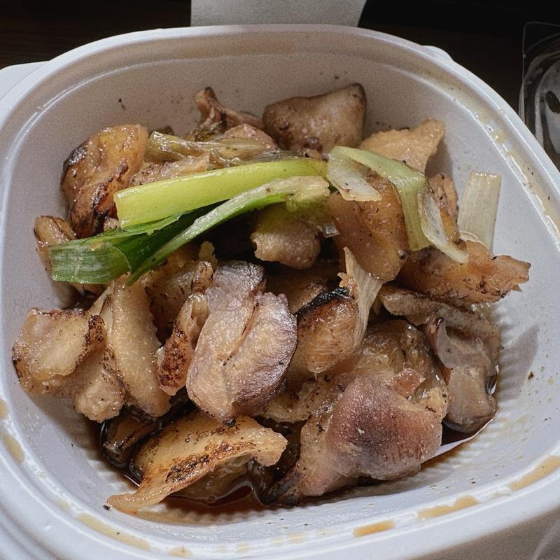 名物とり皮(肉そば 舞鶴 )