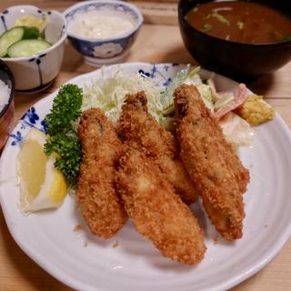 カキフライ定食(大衆割烹 三州屋 銀座店)