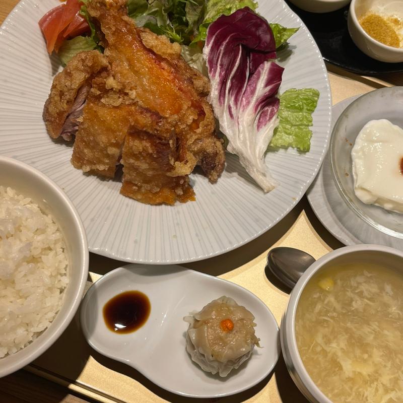 骨付きカリカリ揚げ逸品セット(南国酒家 47china)