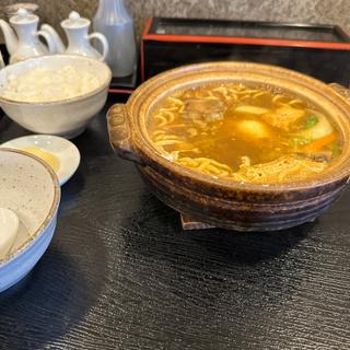 土鍋カレーラーメン(浅井屋)