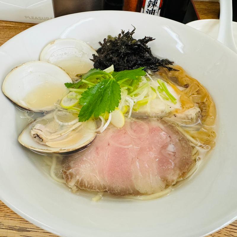 貝塩拉麺(ほたて油)(麺屋 心羽)