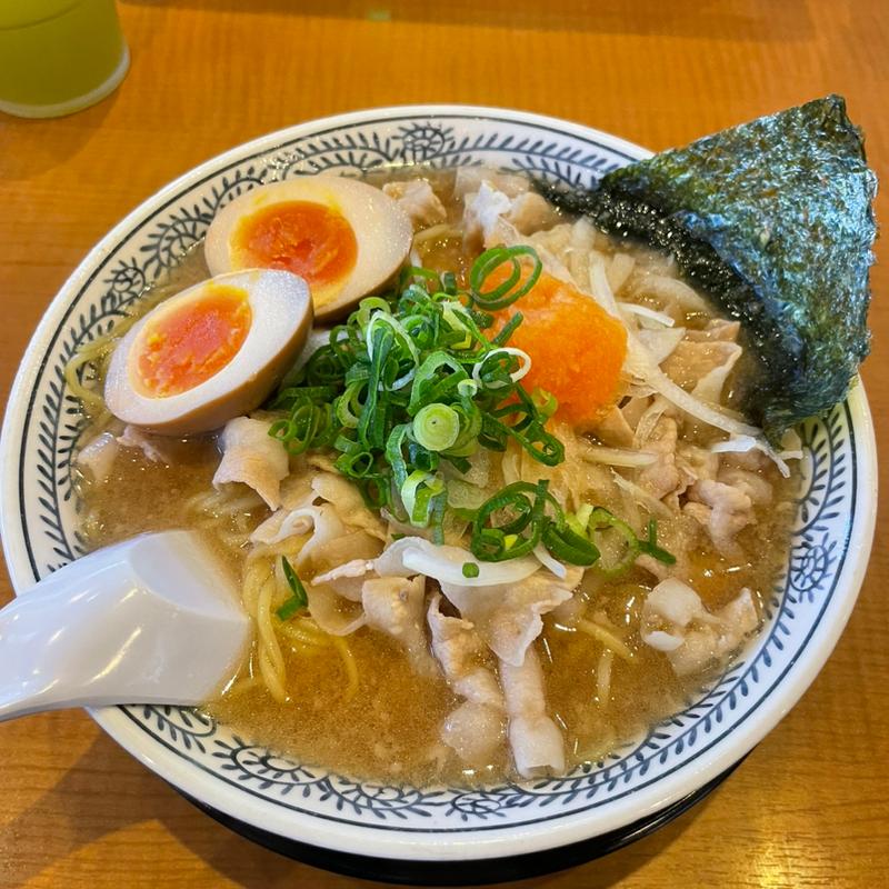 味たま肉そば(丸源ラーメン 日進店)