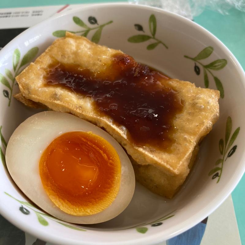 厚揚げ煮玉子(ビッグさんど)