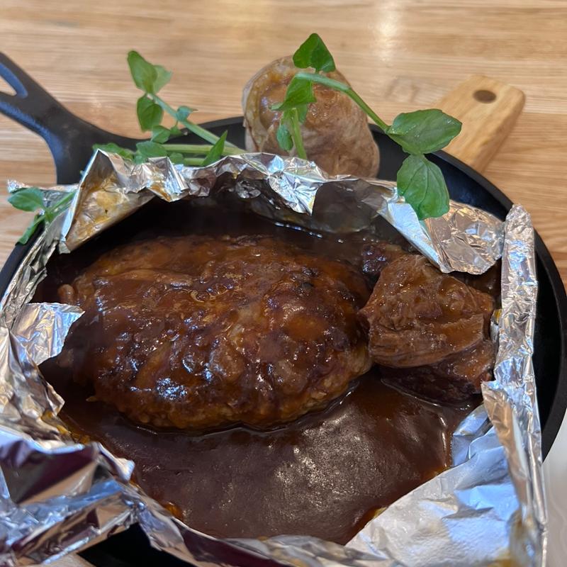 つばめ風ハンブルグステーキ(つばめグリル アトレ恵比寿店)