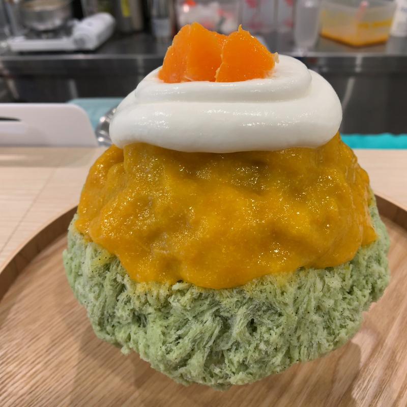 ぼくのみかん！(私のかき氷。)