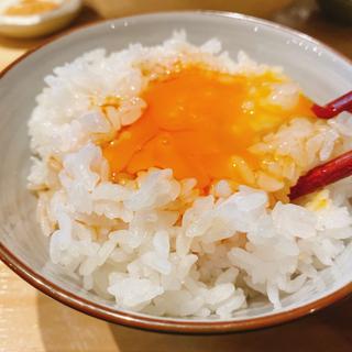 日珠卵セット(だし麺屋ナミノアヤ 府中店)