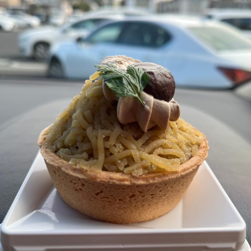 笠間栗のモンブランタルト(ブランデ つくば並木店)