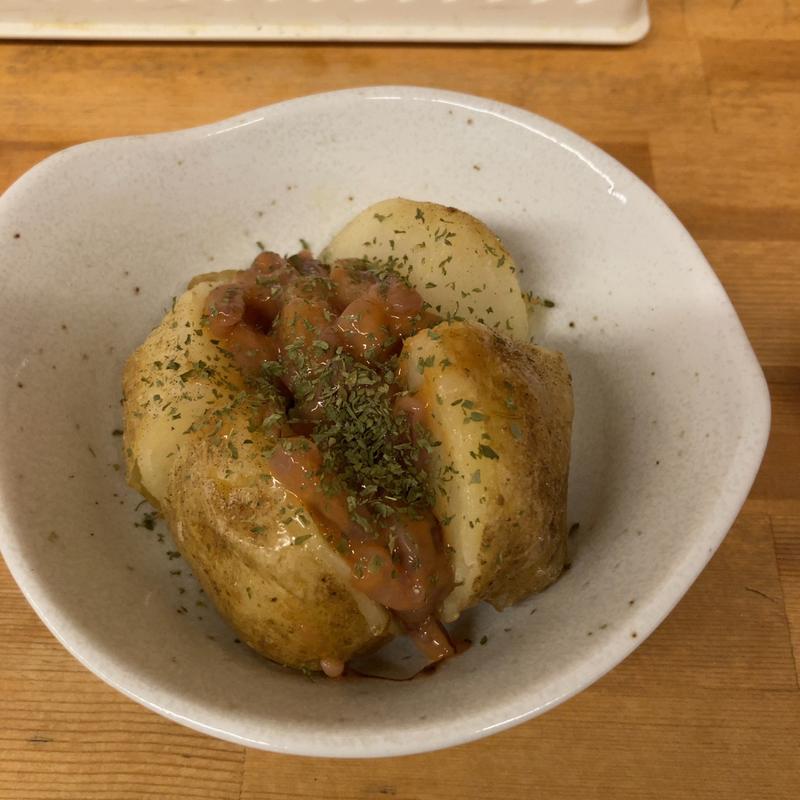 イカの塩辛じゃがバター(麺ずキッチンKOKUBO)