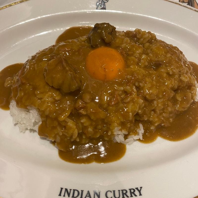 インデアンカレー+タマゴ入り(インデアンカレー阪神店)