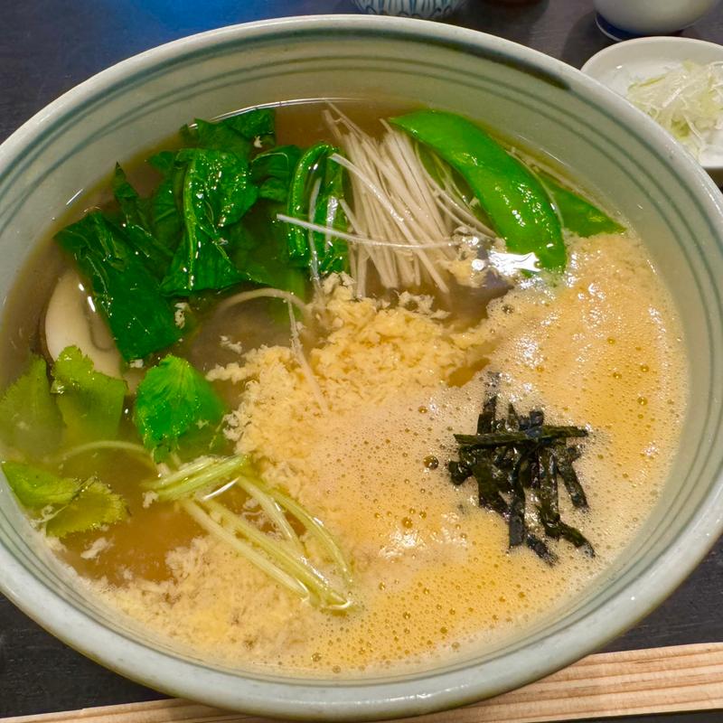 山かけそば(松翁)