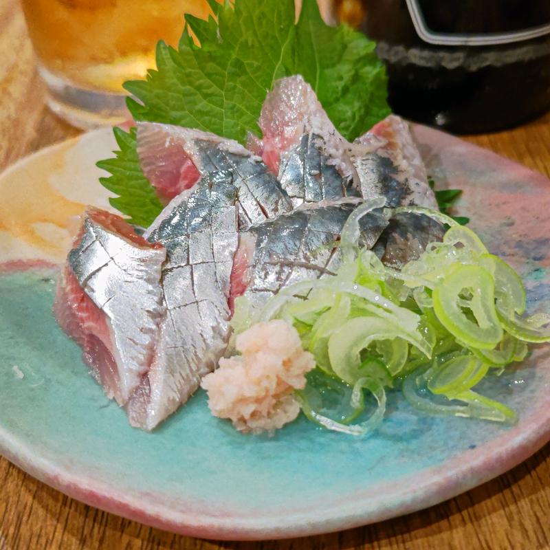 イワシ刺し(jin-bay)