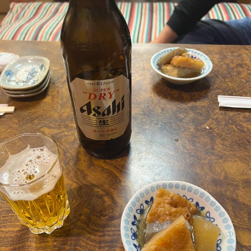 瓶ビール　お通し(磯八)