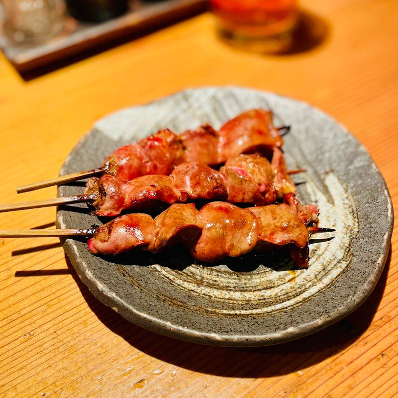 とろっとレバー(炭火焼鳥酒房 和光市のおっ鳥家)