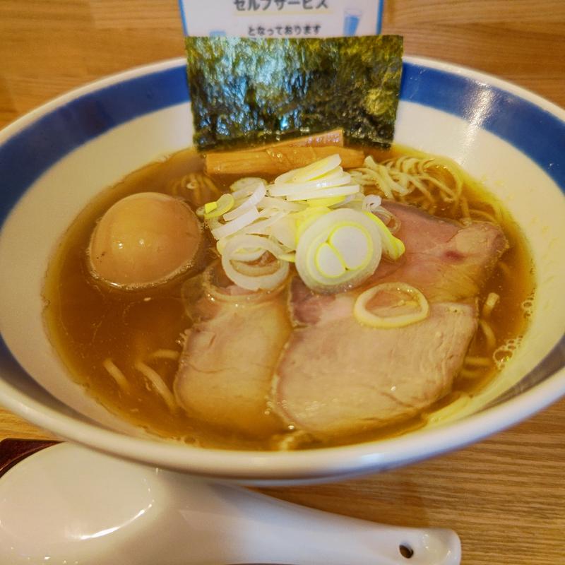 中華蕎麦＋煮玉子(中華蕎麦晴天)