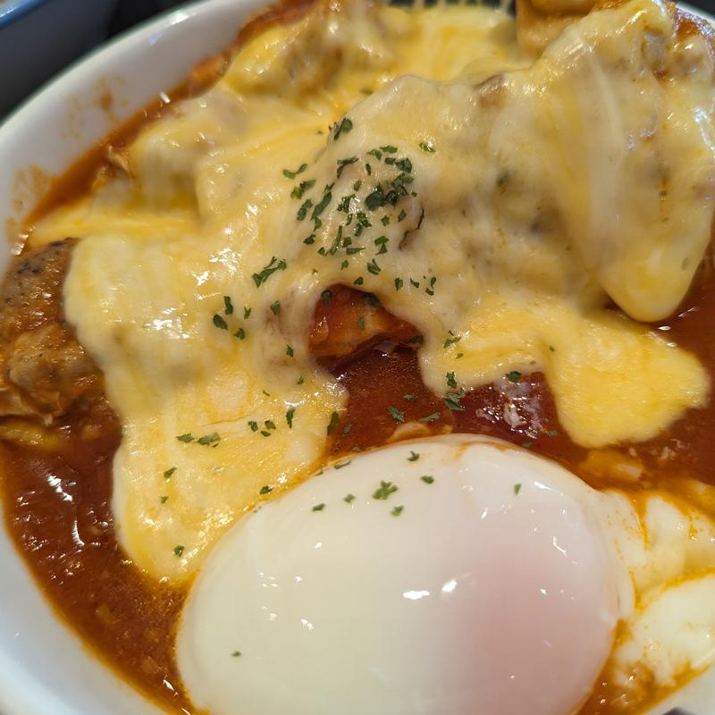 チーズうまトマチキン定食(松屋 鶴岡店)