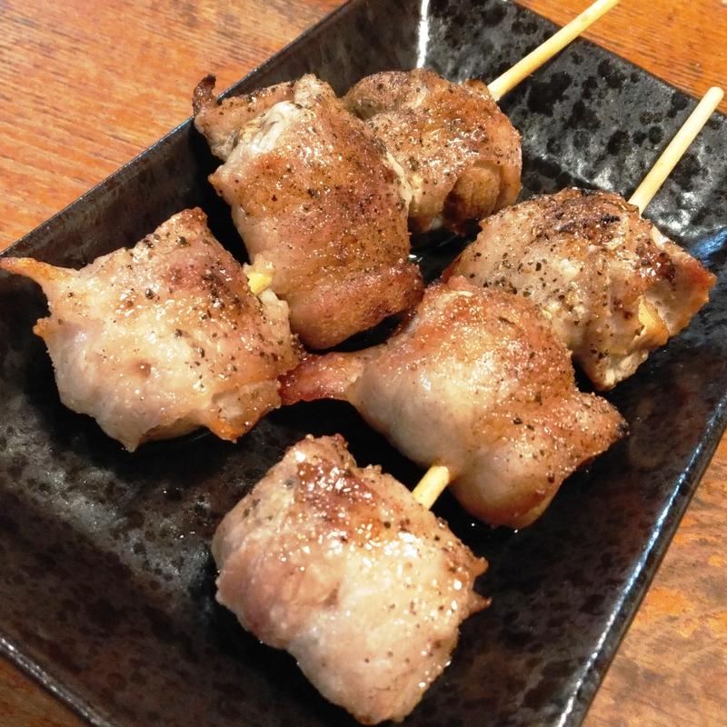 マッシュルームの肉巻き　1串(炭屋五兵衛 鹿島田店)