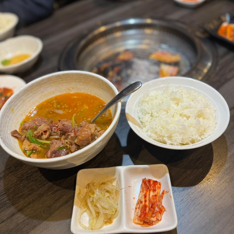 牛すじランチ(焼肉すみか)