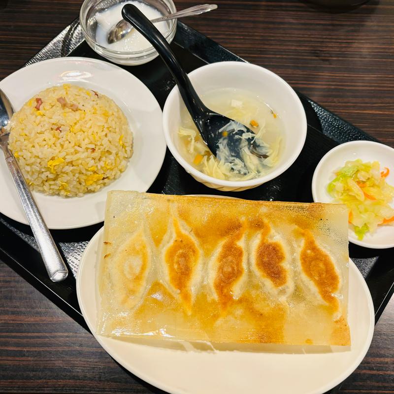 焼き餃子+半チャーハンセット(你好(ニイハオ) 渋谷店)