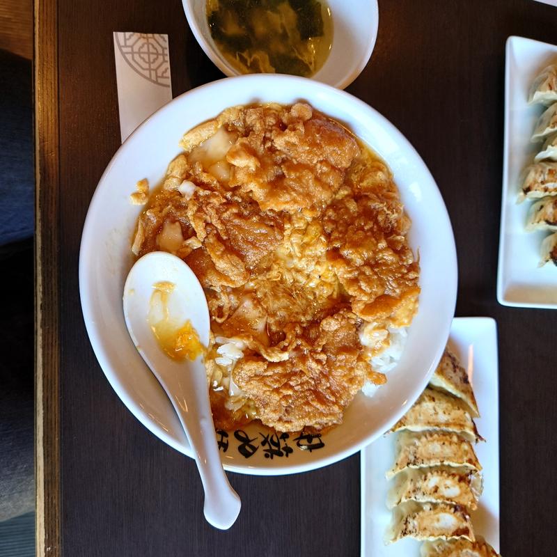 安城セット、厚たま、ご飯大盛り(北京本店 )