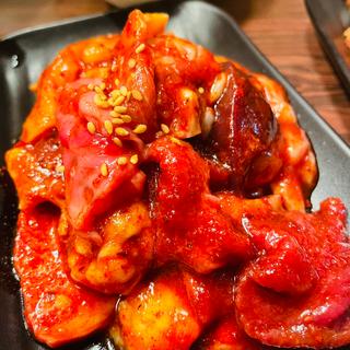 マゼ肉盛合せ(焼肉・ホルモン料理とらじ亭上野御徒町本店)