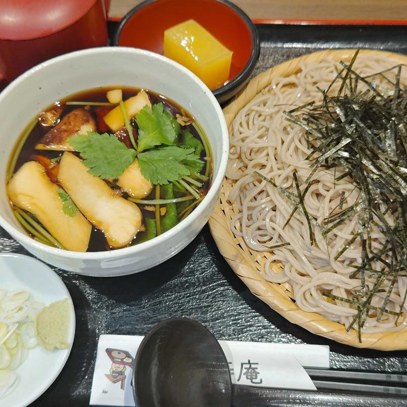 松茸せいろ(長寿庵)