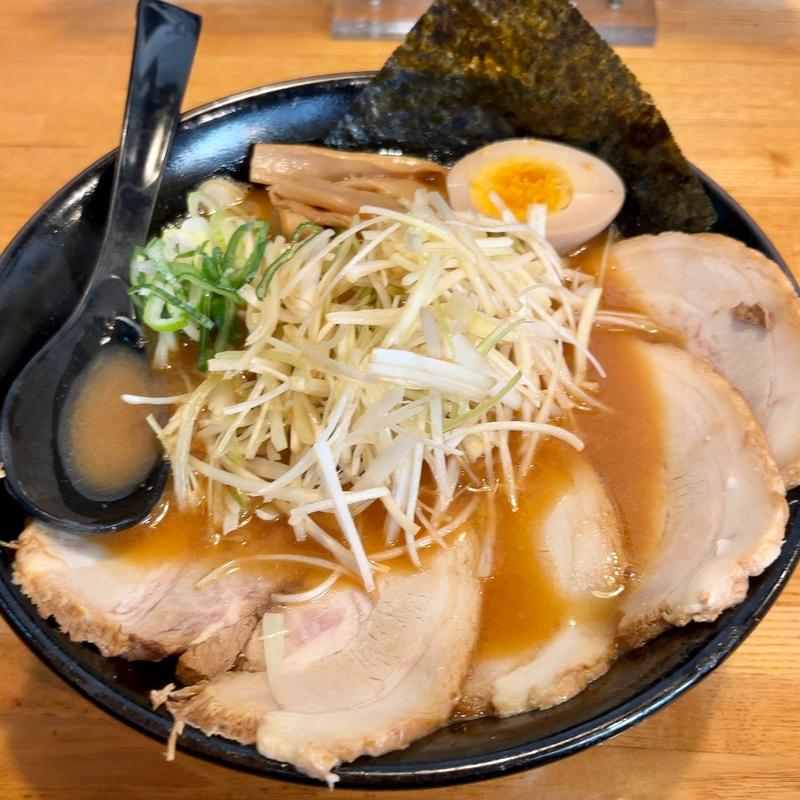 味噌ネギチャーシューめん(北海道らーめん 月形)