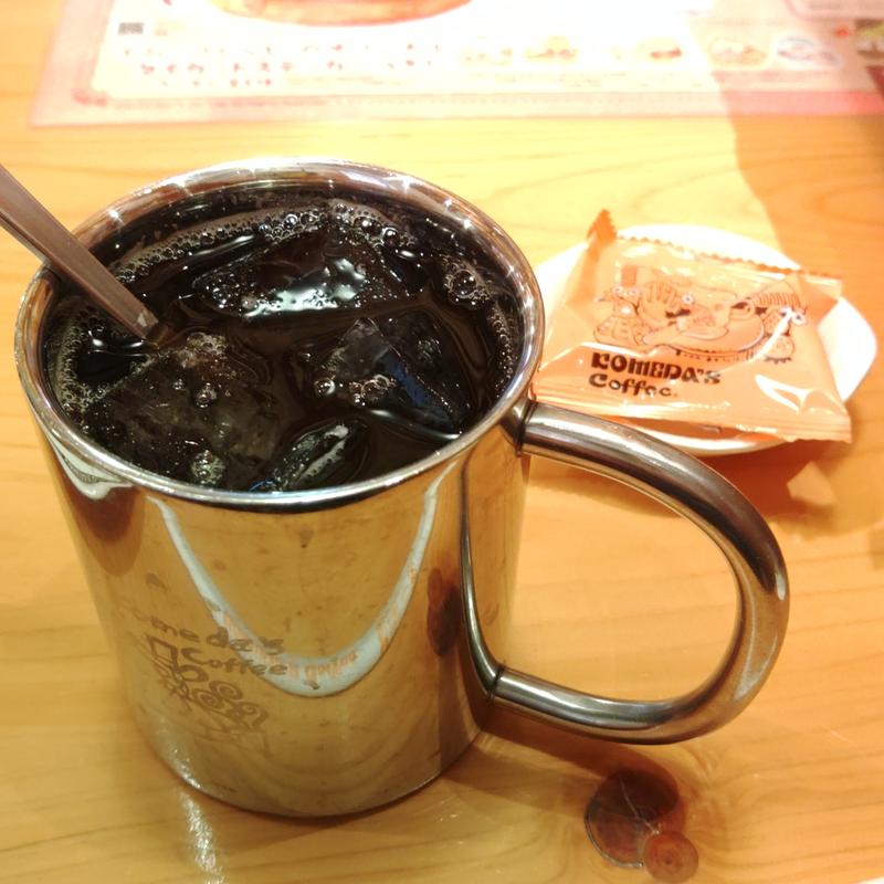 蜂蜜アイスコーヒー(コメダ珈琲店　水沢台町店)