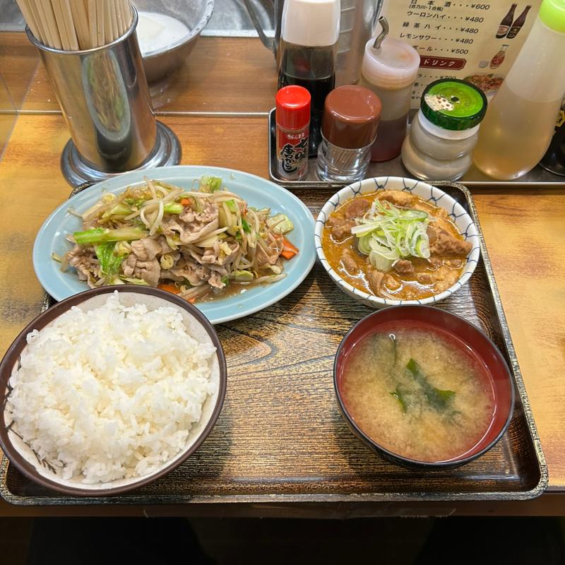 肉野菜定食(長崎 （ナガサキ）)