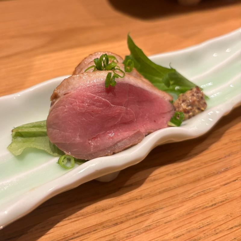 合鴨ロース煮(魚菜由良　雑魚亭)