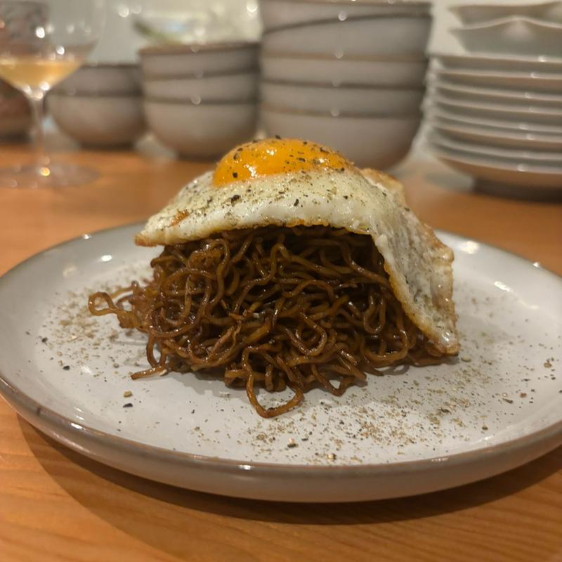 貧乏人の素焼きそば(ダイカンヤマパンダ)