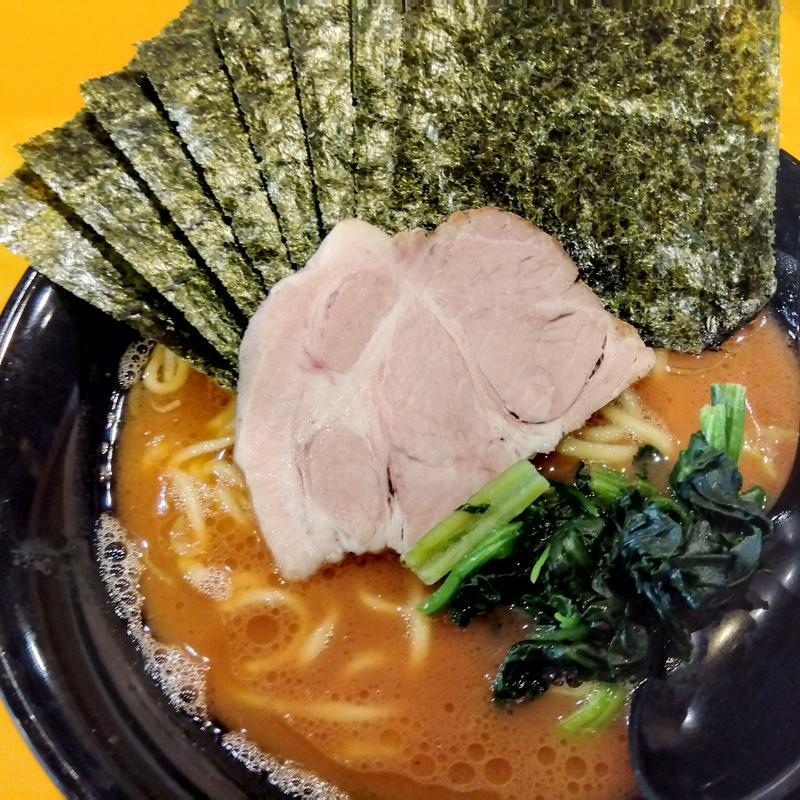 ラーメン 並(横浜家系ラーメン 麺家福増)