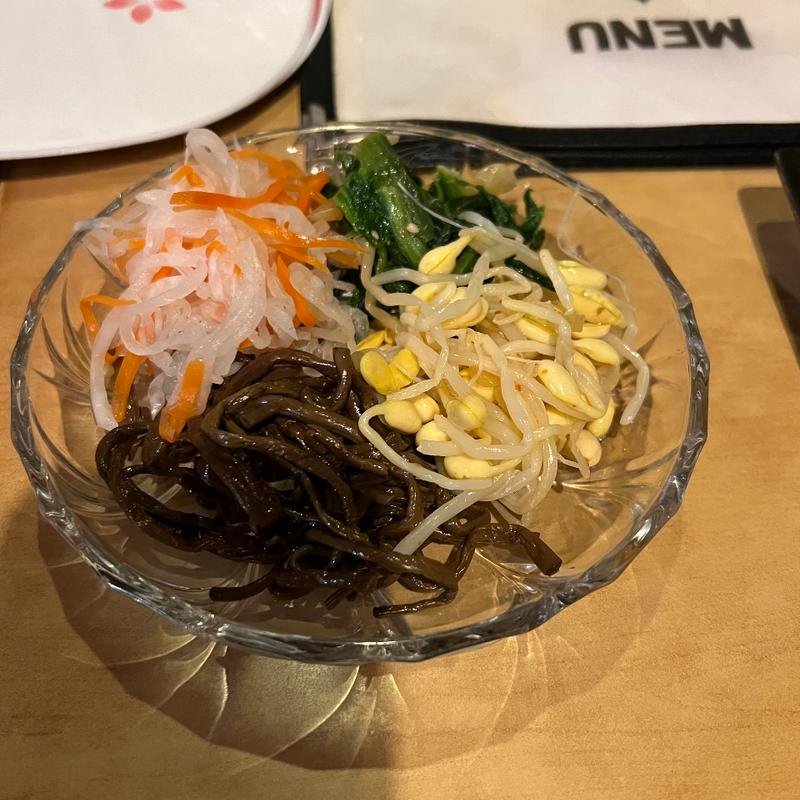 ナムル盛合せ(じもんじゅ )