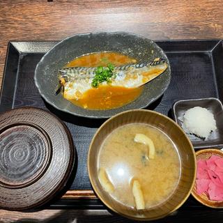 さば味噌煮定食(しんぱち食堂 八王子店)
