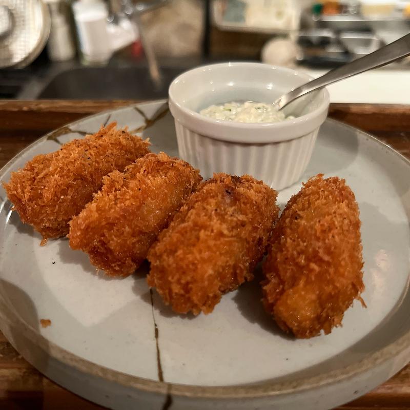 カキフライ(wine&beer ESTRE)