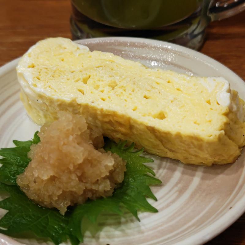 松茸だし巻き玉子(釣宿酒場マヅメ 野毛本店)