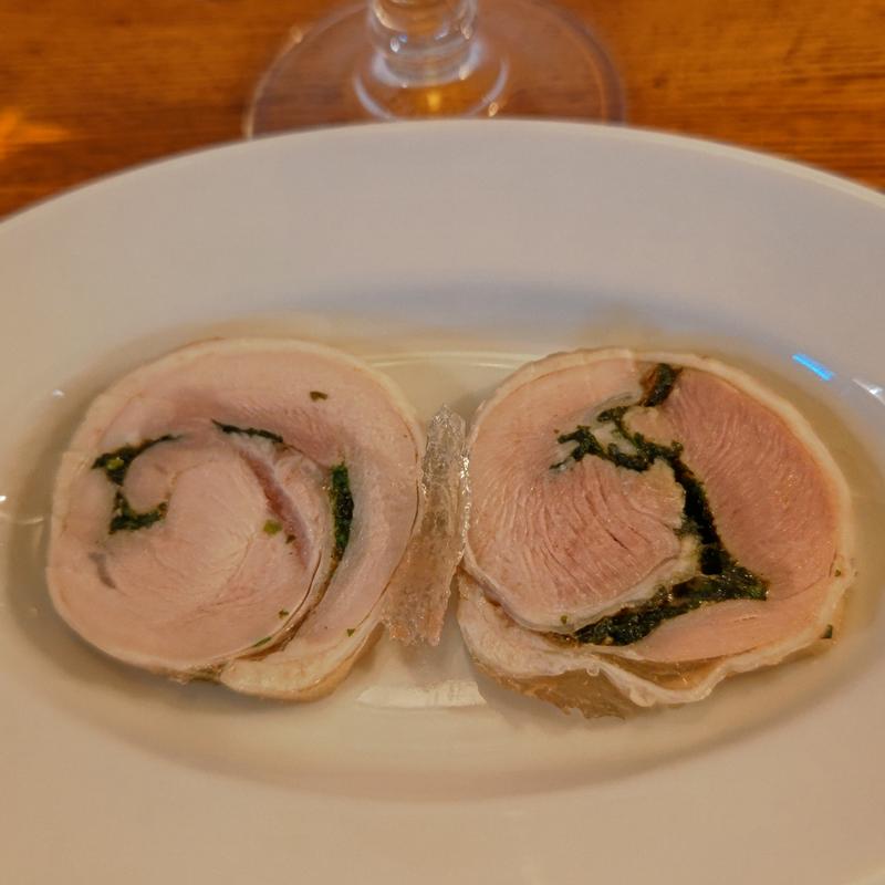 蒸し鶏バジリコ風味(フェニコッテロ クワトロ)