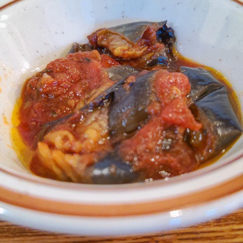 ナスのトマト煮(フェニコッテロ クワトロ)