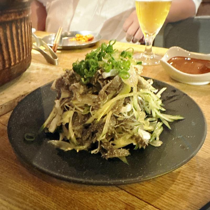 牛センマイ刺し(とんぼ)