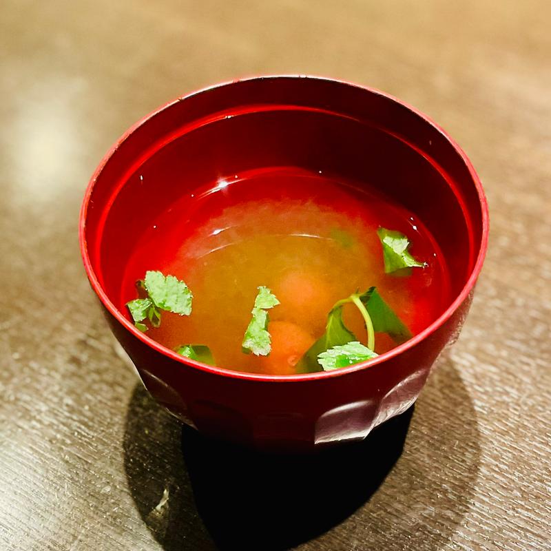 おまかせAコース(汁物)(すし処　市柳 )