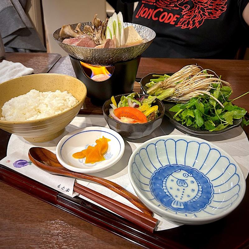 せり鍋御膳(和食処 もと木)