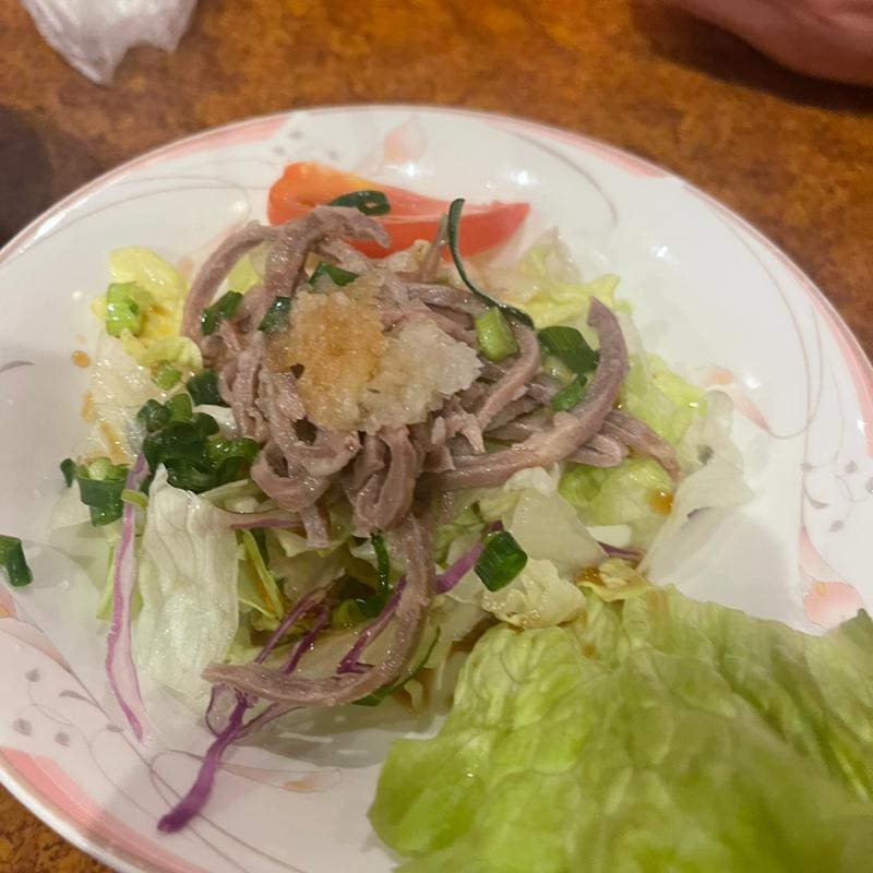 すじポンサラダ(元屋はせ川)