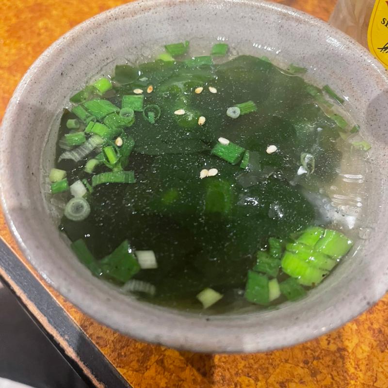 わかめスープ(元屋はせ川)