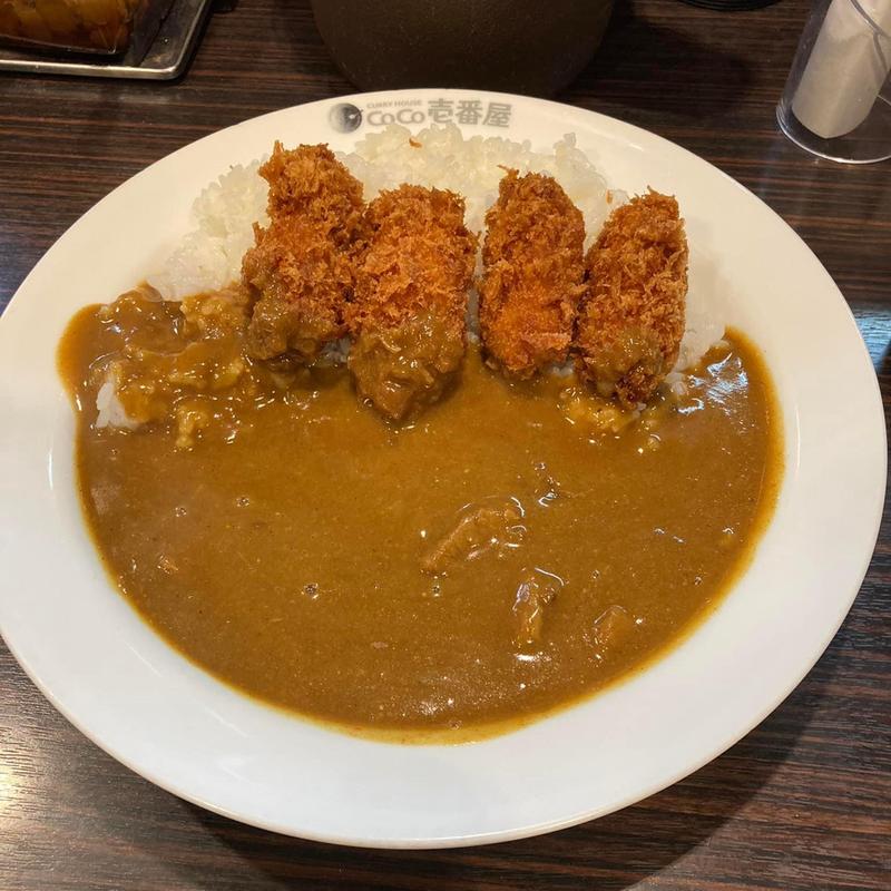 カキフライビーフカレー (CoCo壱番屋 京王明大前駅店 （ココイチバンヤ）)